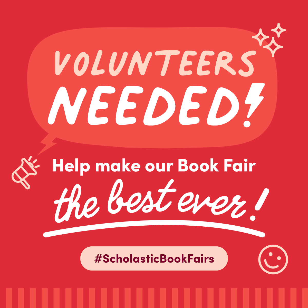  Volunteer for Our Book Fair